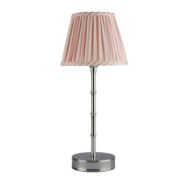 Lampenkap Empire – Pink Stripe (16 cm)