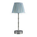 Lampenkap Empire – Blue Stripe (16 cm)
