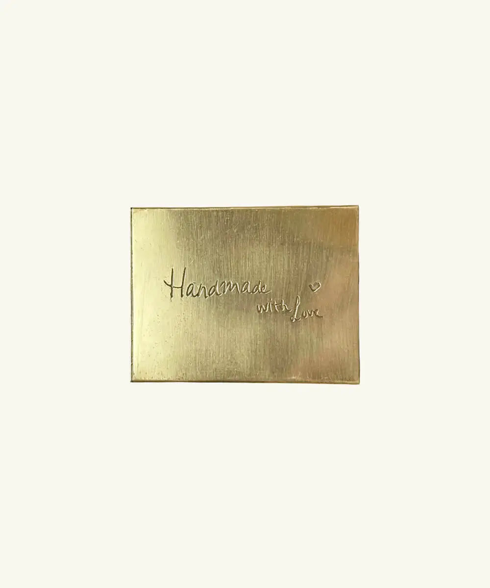 Love Matchbox Cover – Luciferdoos Houder – Goudkleurig Messing – 6,5 x 4 x 2,5 cm