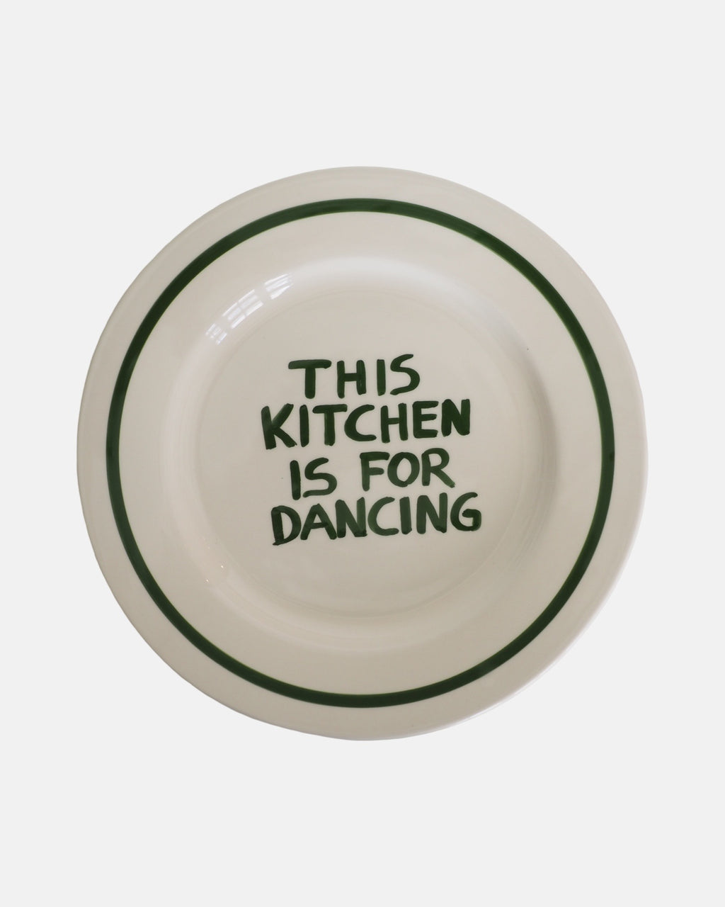 Bord - 'This kitchen is for dancing' - Ø27