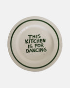 Bord - 'This kitchen is for dancing' - Ø27