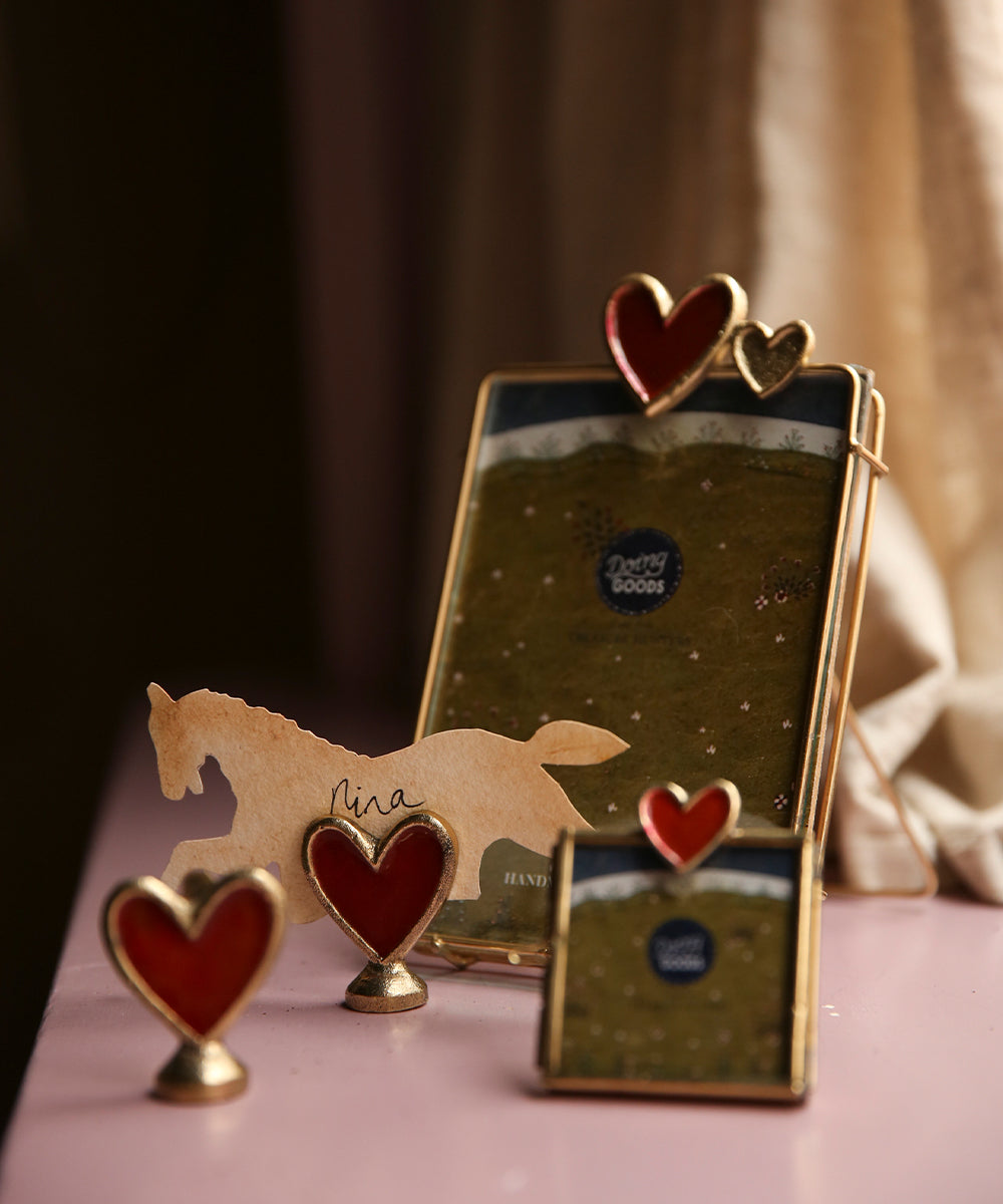 Kaart- en fotohouder "Pyar Hart"