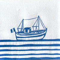 Servetten - Chalutier - 25x25