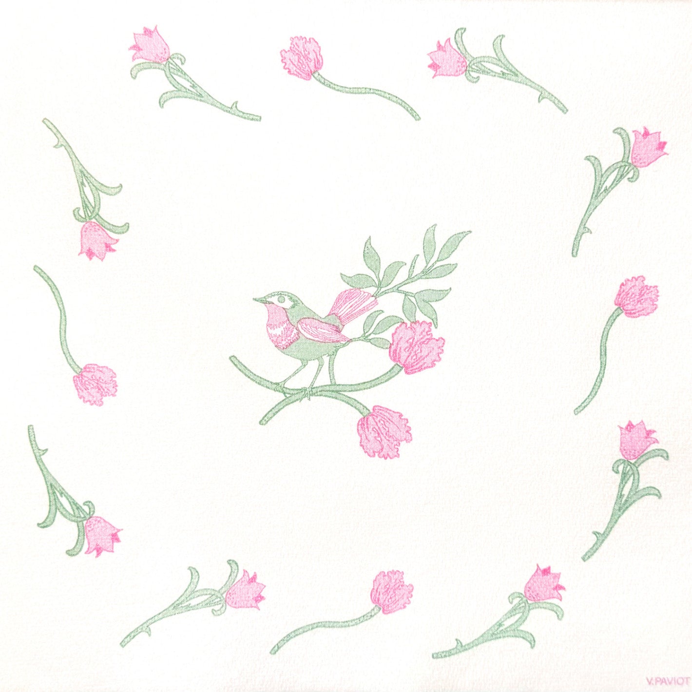 Servetten - Pinson- 40x40