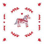 Papieren kerst- en winterservetten 40x40