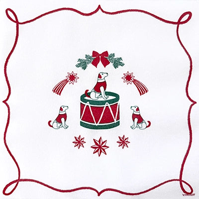 Paper Christmas and winter napkins 40x40