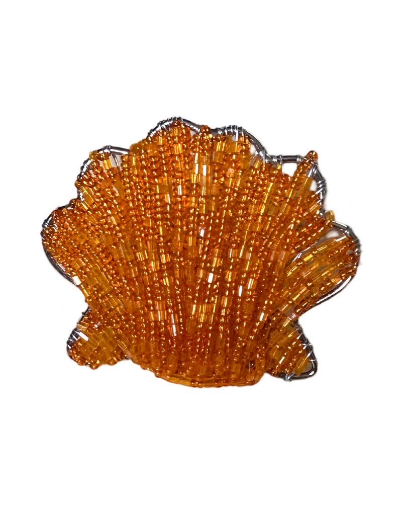 Servetring met Zeedier in Kralen - Schildpad