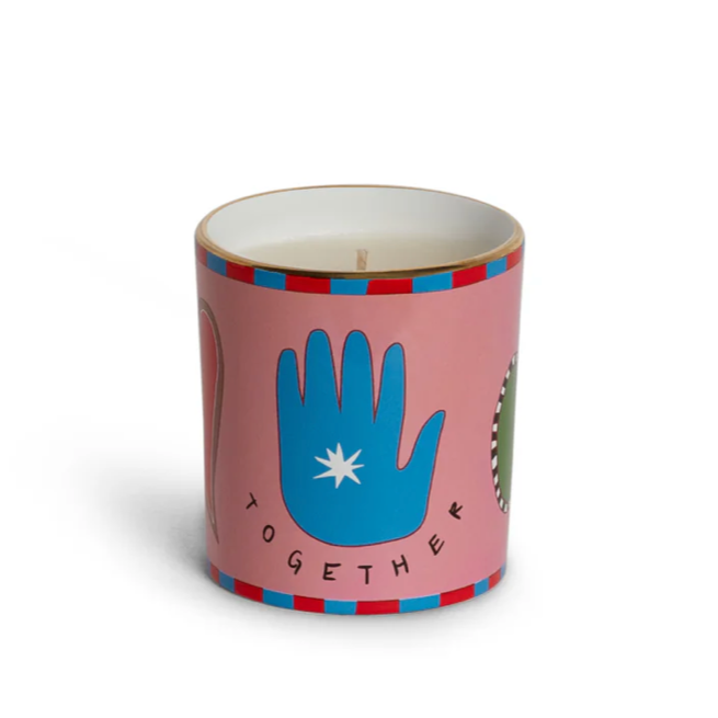 Pangea - Geurkaars - "Joy" - Ø 9,5 cm