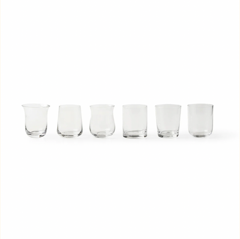 Set van 6 Tumblers – Mixed Shapes