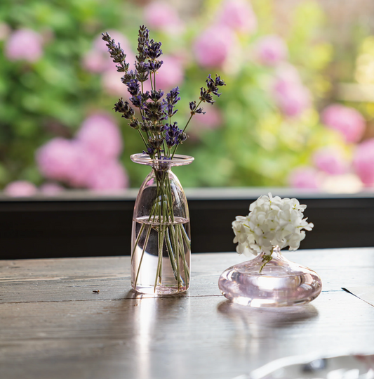 Glazen Vaasje – Roze – 19 cl