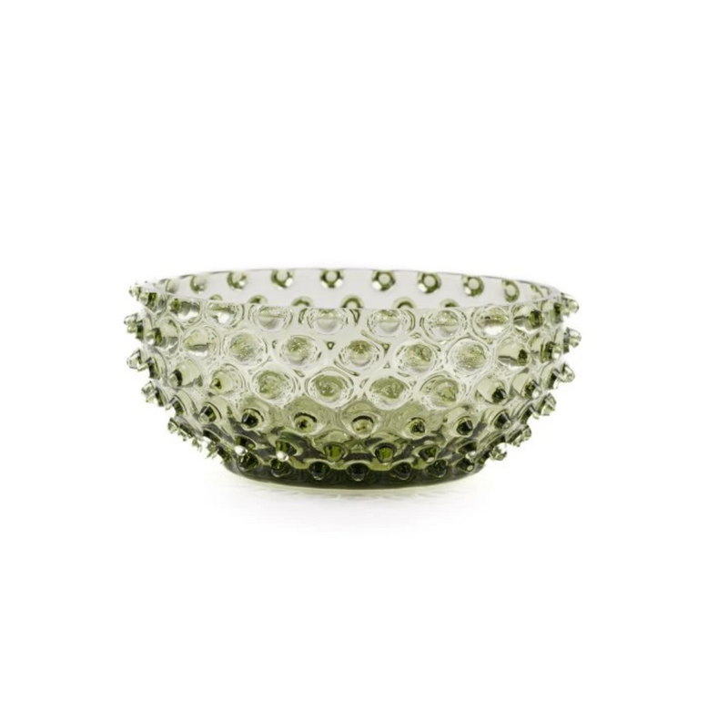 Kristallen kom – Groen -  17 cm