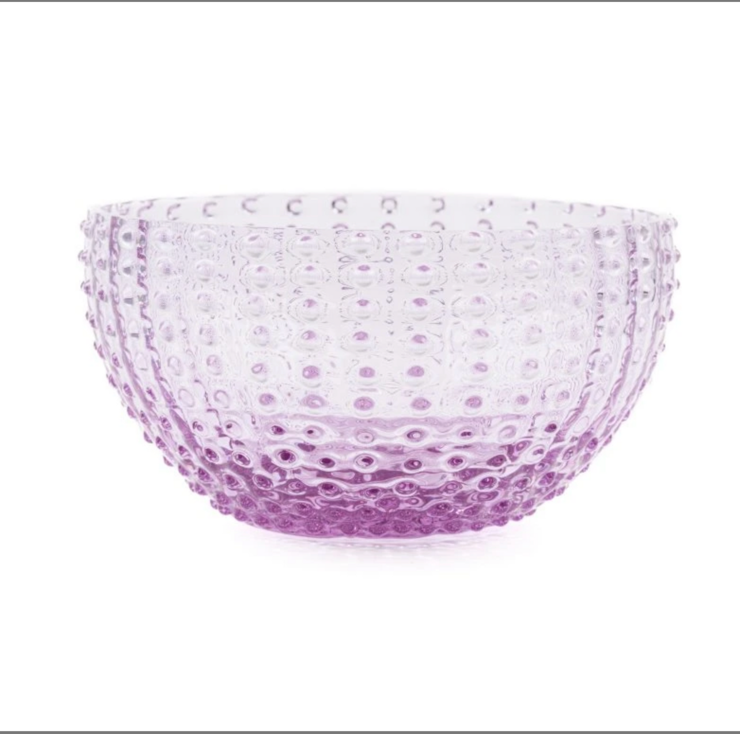 Kristallen kom – Lilla -  24 cm
