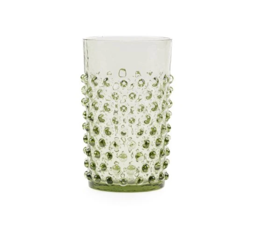 Crystal Glass – Olive Green – 250 ml