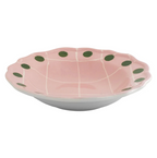Quadri - Deep plate - Pink - Ø 23 cm