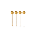 Olijfvorkjes - Goud - Set 4