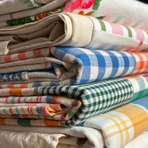 Tablecloth - Rose/Beige - 175x250cm