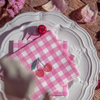 Napkins - Cherry - 25x25