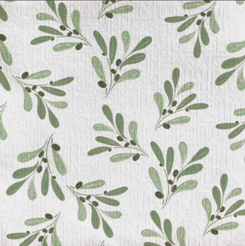 Servetten - Olijftakjes - 25x25