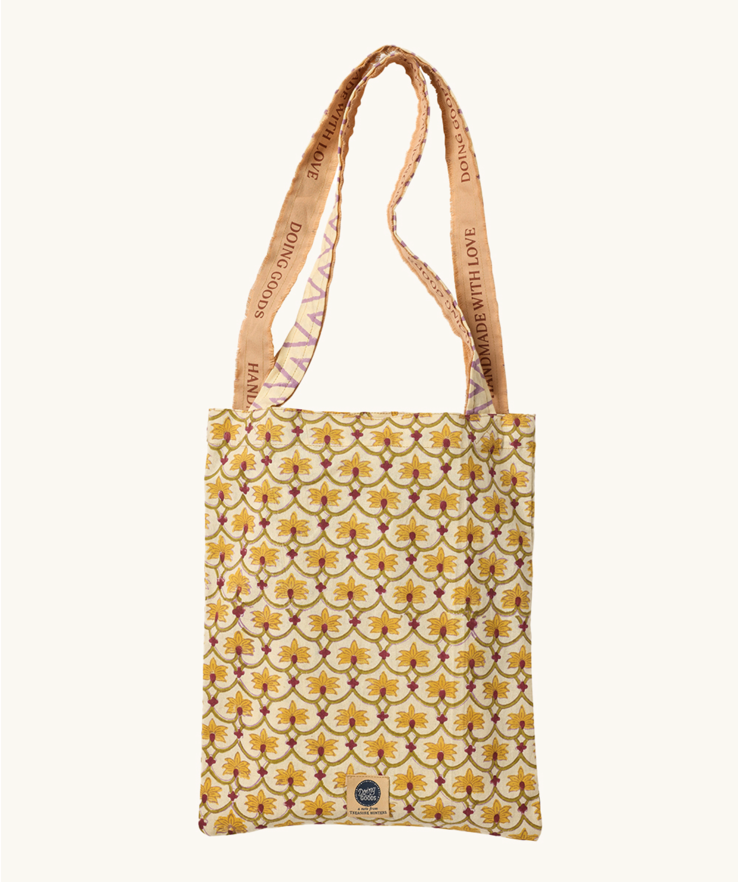 Hand-printed tablecloth "Dani" – 2 sizes