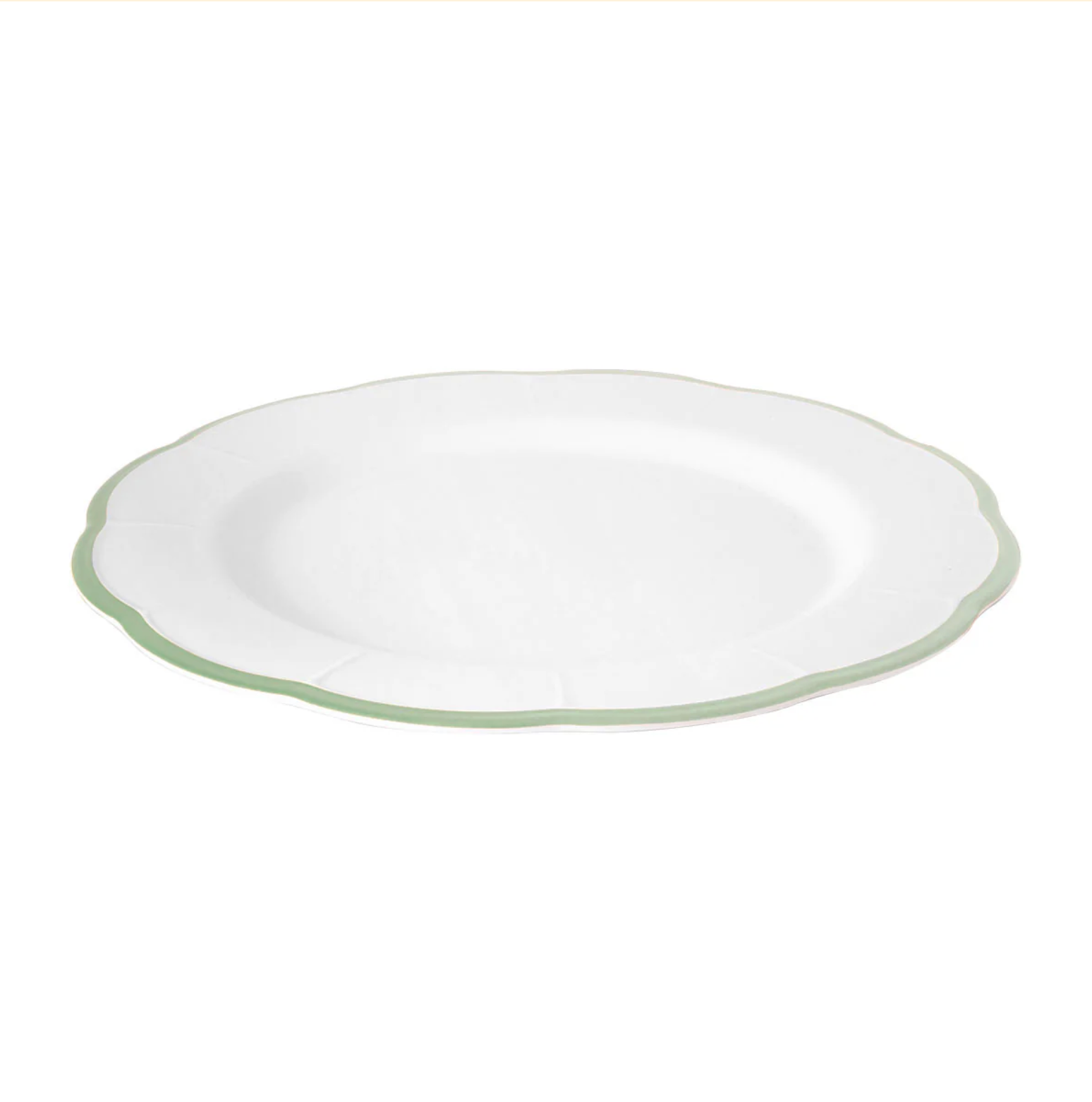 Petalo - Dinerbord - Groen - Ø 27,5 cm