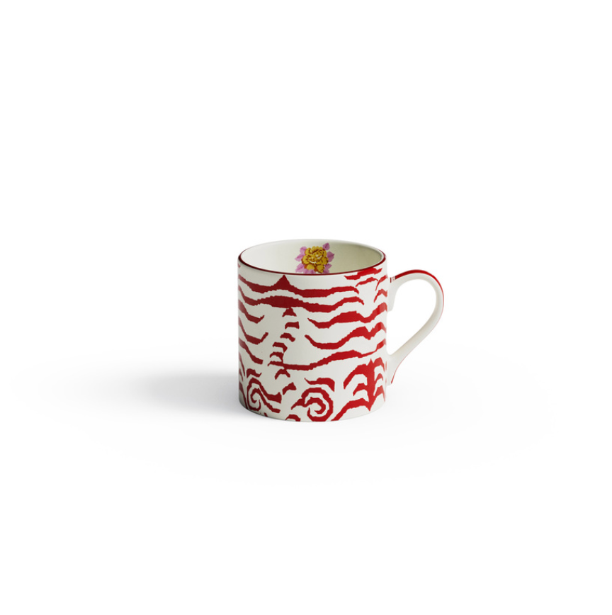Indian Tiger - Mug - Red