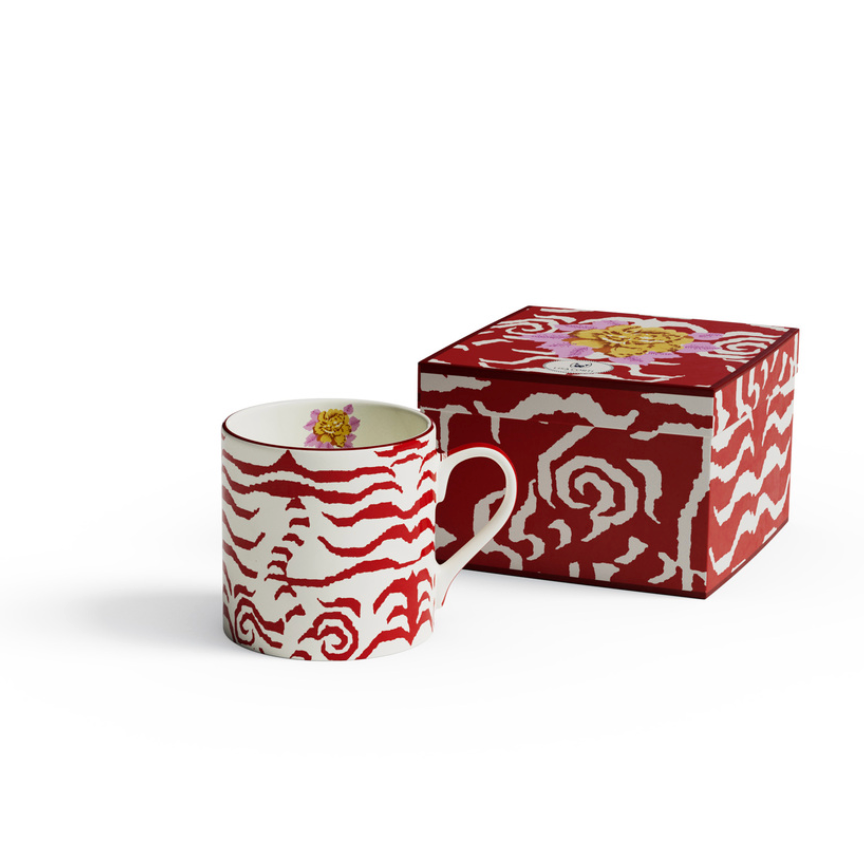 Indian Tiger - Mug - Red