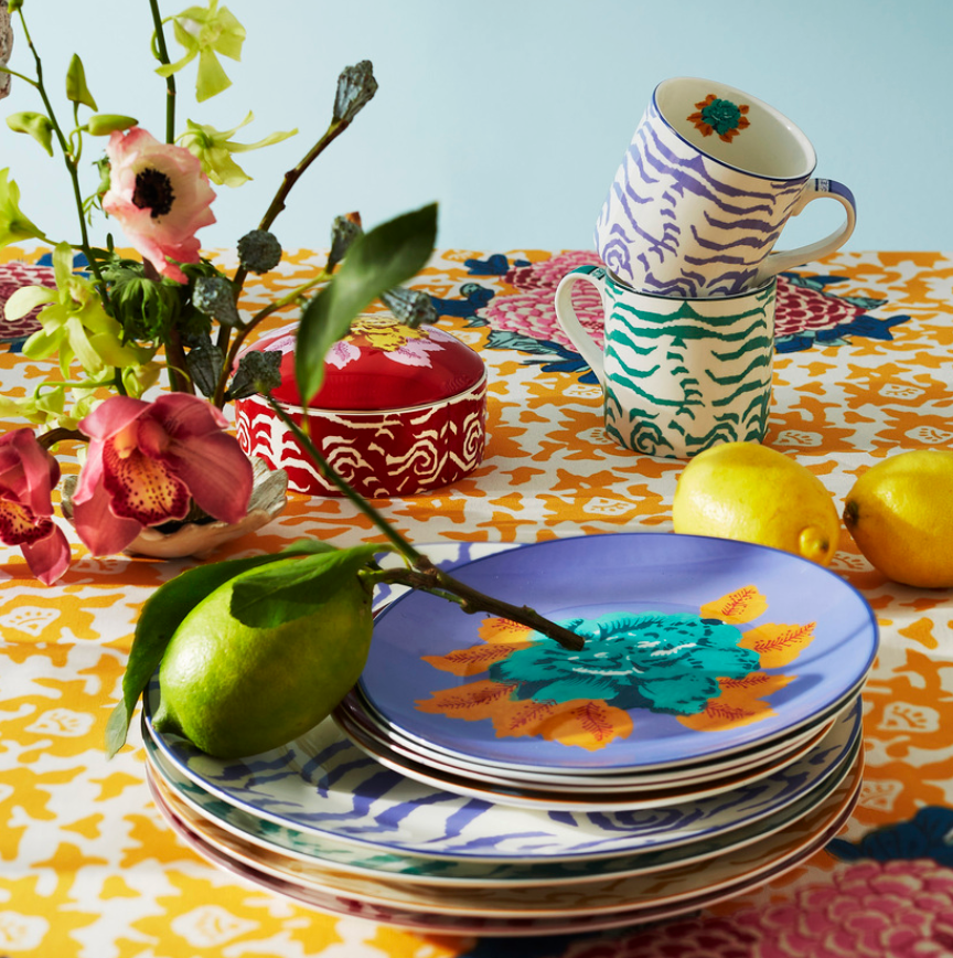 Indian Tiger - Mug - Purple