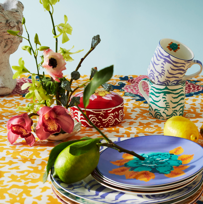 Indian Tiger - Jewelry Box - Red