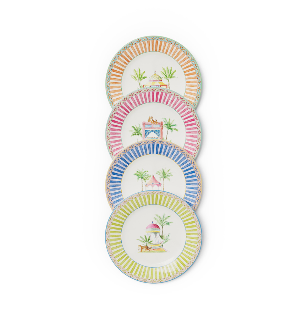 Sariska - Set of 4 dessert plates