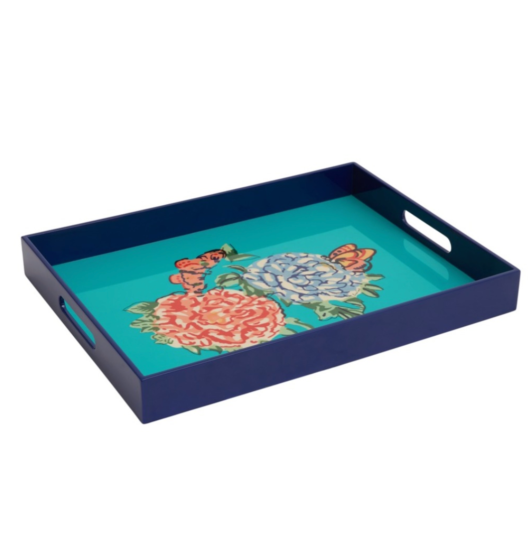 Nizam Flowers - Dienblad - 45 x 34 cm