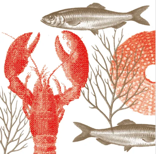 Napkins - Lobster - 40x40