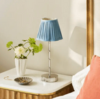 Scallop Lampshade – Chambray Blue (16 cm)