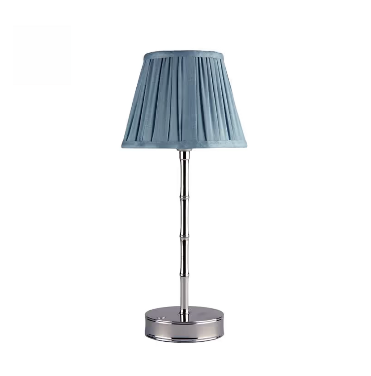 Scallop Lampshade – Chambray Blue (16 cm)