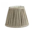 Lampenkap Empire – Herringbone Beige (16 cm)
