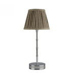 Lampenkap Empire – Herringbone Beige (16 cm)