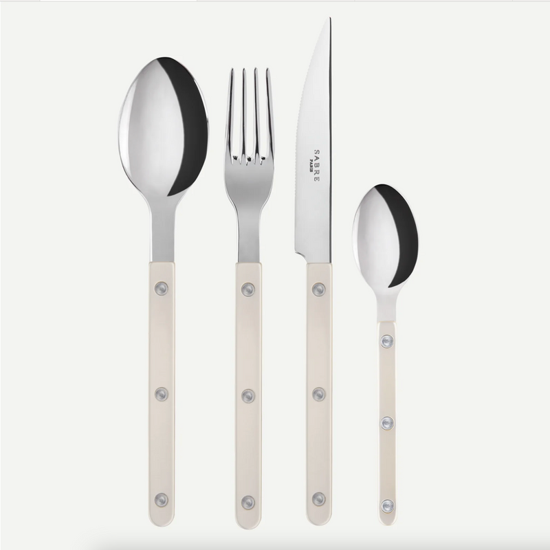 4-delig Bestekset - Bistrot Pearly