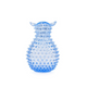 Kristallen vaas - Blauw - 20,5 cm