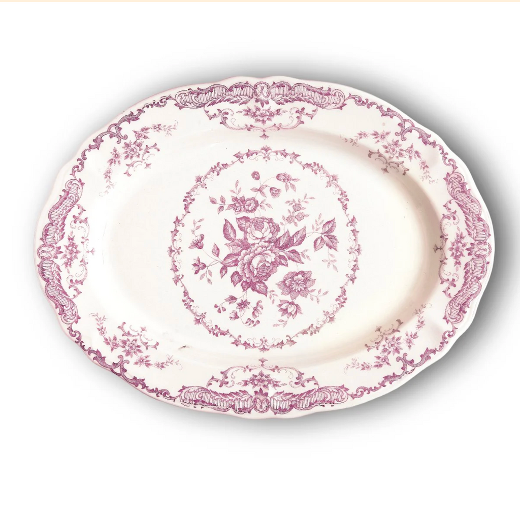 Rose - Serveerbord- Roze - Ø 30.5 cm