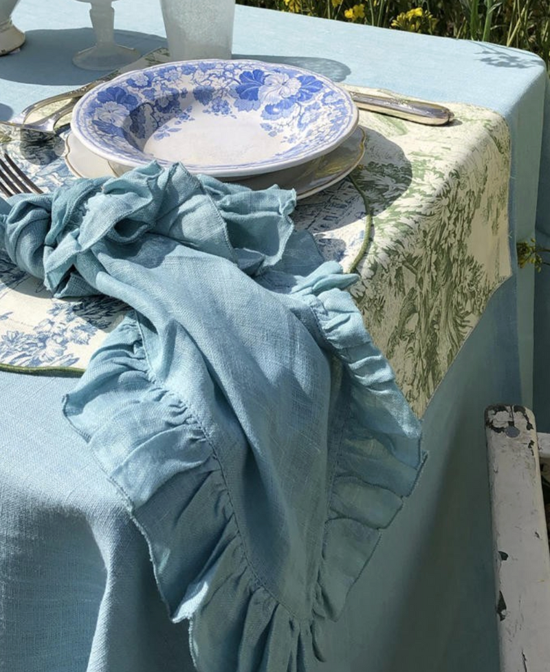 Gitane Linnen Servet – Blauw