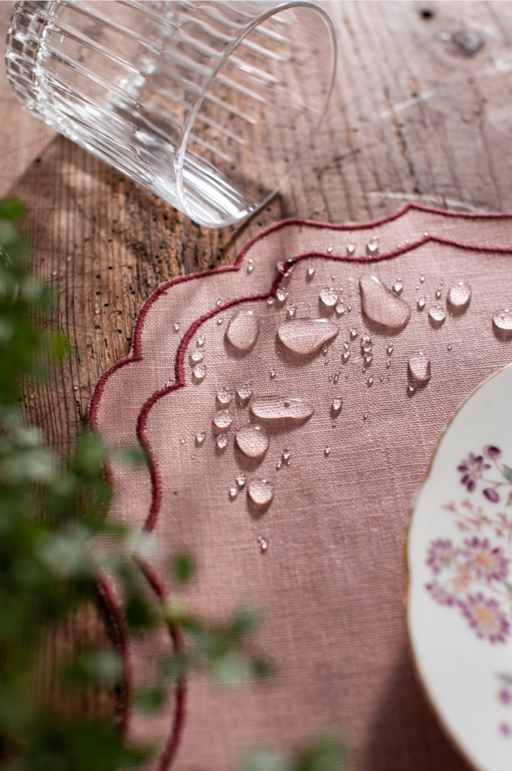 Stain-resistant Linen Placemat Firenze – 50x35 cm