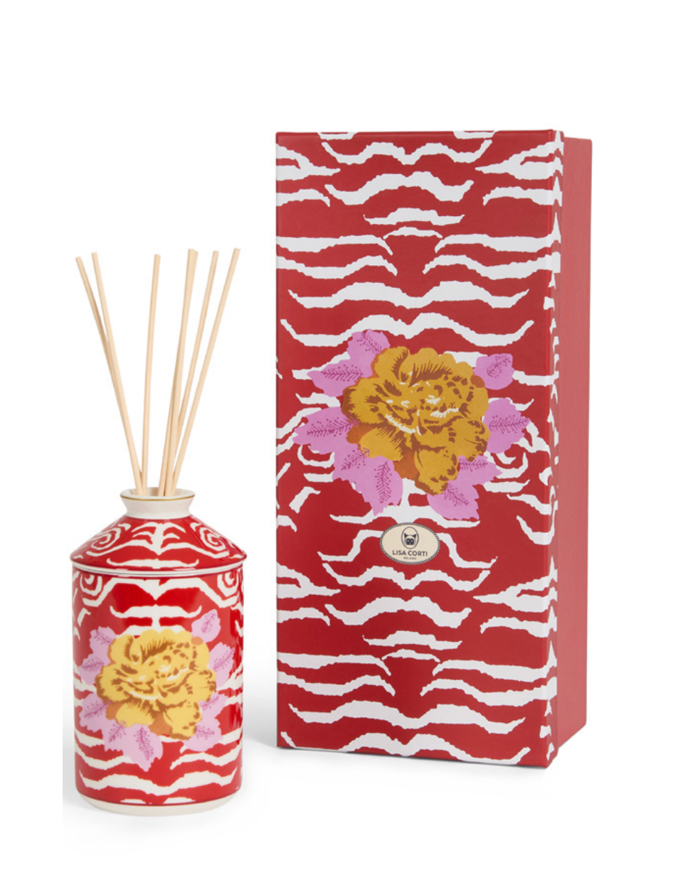 Indian Tiger Red Diffuser – Amber Oud Neroli