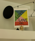 Kaart- en fotohouder "Ster"