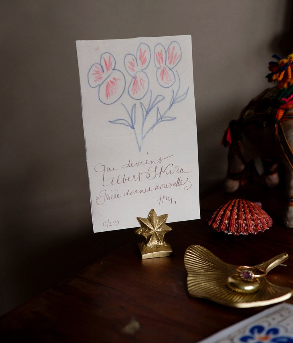 Kaart- en fotohouder "Ster"