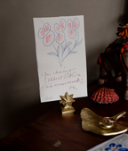 Kaart- en fotohouder "Ster"