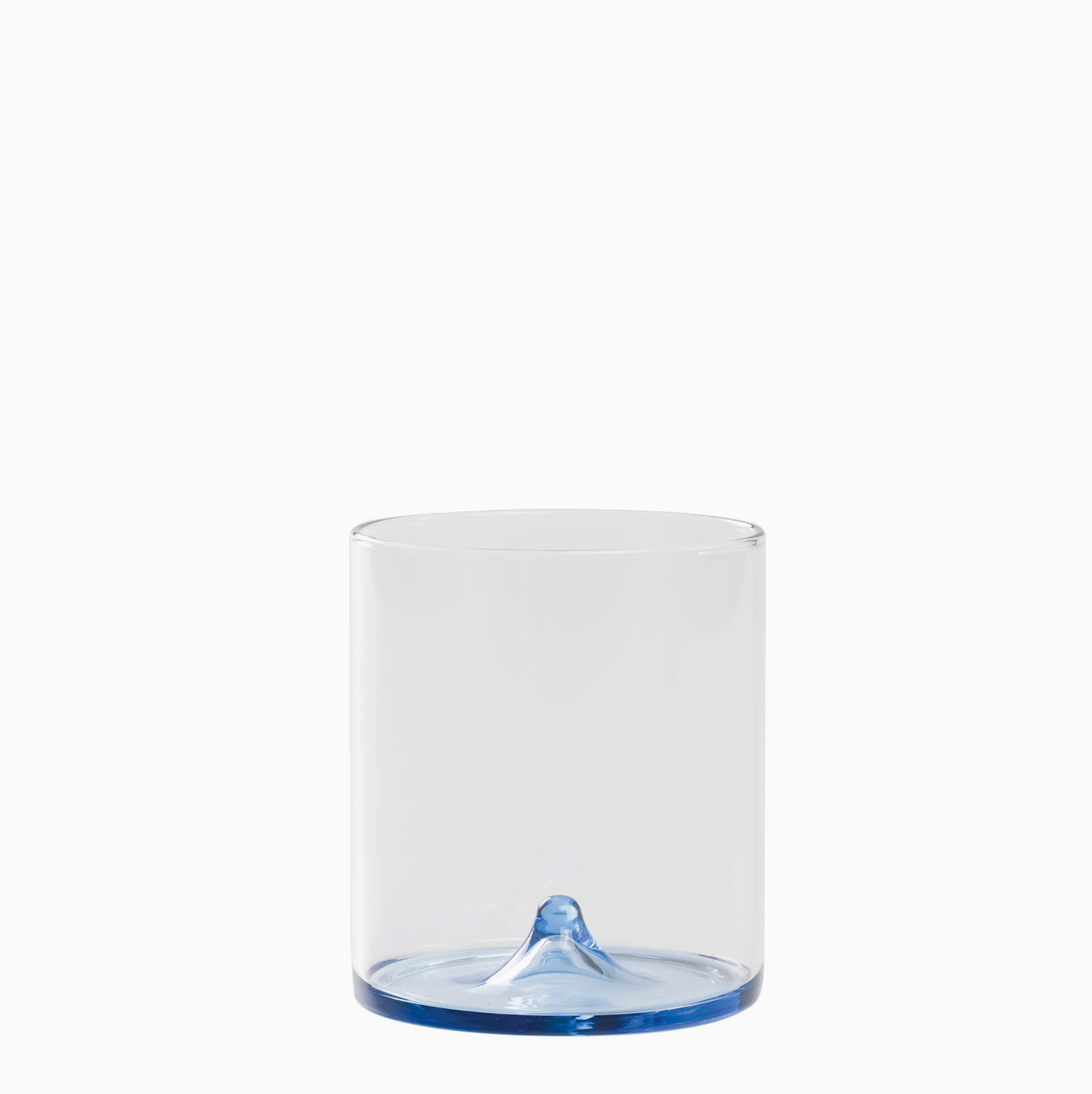 Druppelglas - Blauw (Set 4)