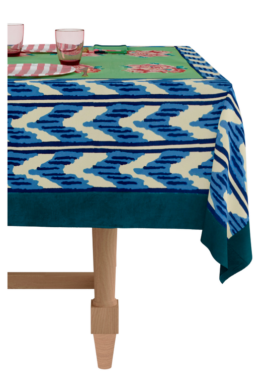 Nina Rose - Tablecloth - Mint
