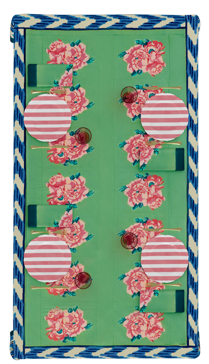 Nina Rose - Tafelkleed - Mint