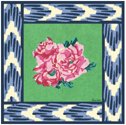 Nina Rose - Kussensloop - Mint - 60×60 cm