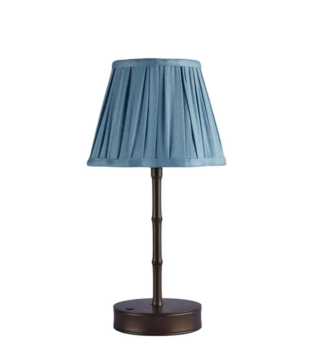 Bamboo Tafellamp Basis – Brons (25 cm)
