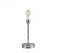 Bamboo Tafellamp Basis – Zilver (25 cm)